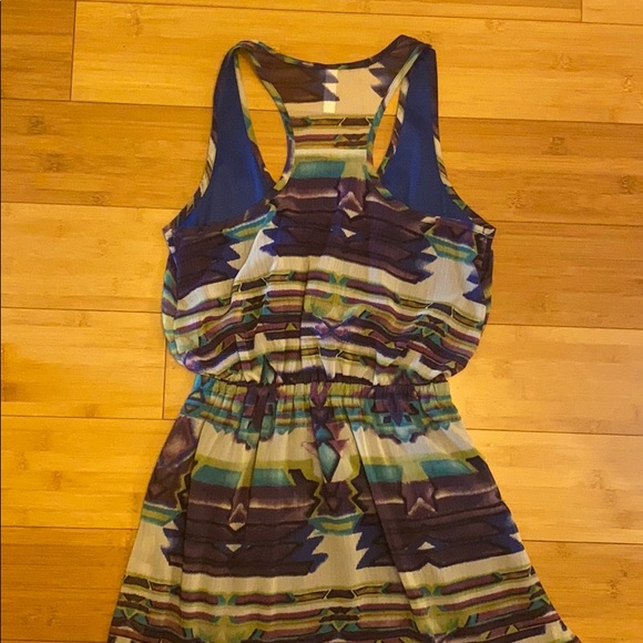 Racerback Chiffon Dress - Picture 4 of 6